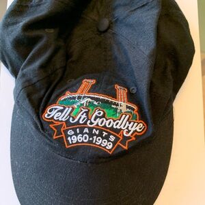 Black SF Giants Vintage Baseball Cap 1999 Candlestick Park